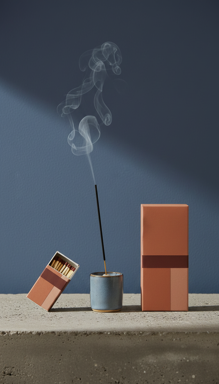 Designer Matchbox Terracotta & Rose in a new setting
