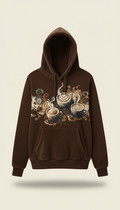 Sorry Im Introvert cream hoodie