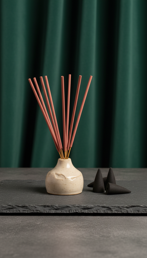 Artisanal Incense Sticks in a new setting